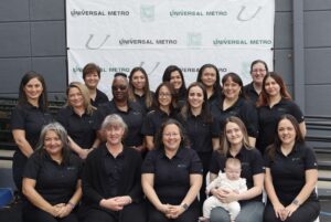 A group of women who work for Universal Metro