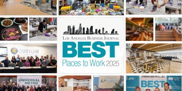 Universal Metro recognized in LA Business Journal's Best Places to Work 2025